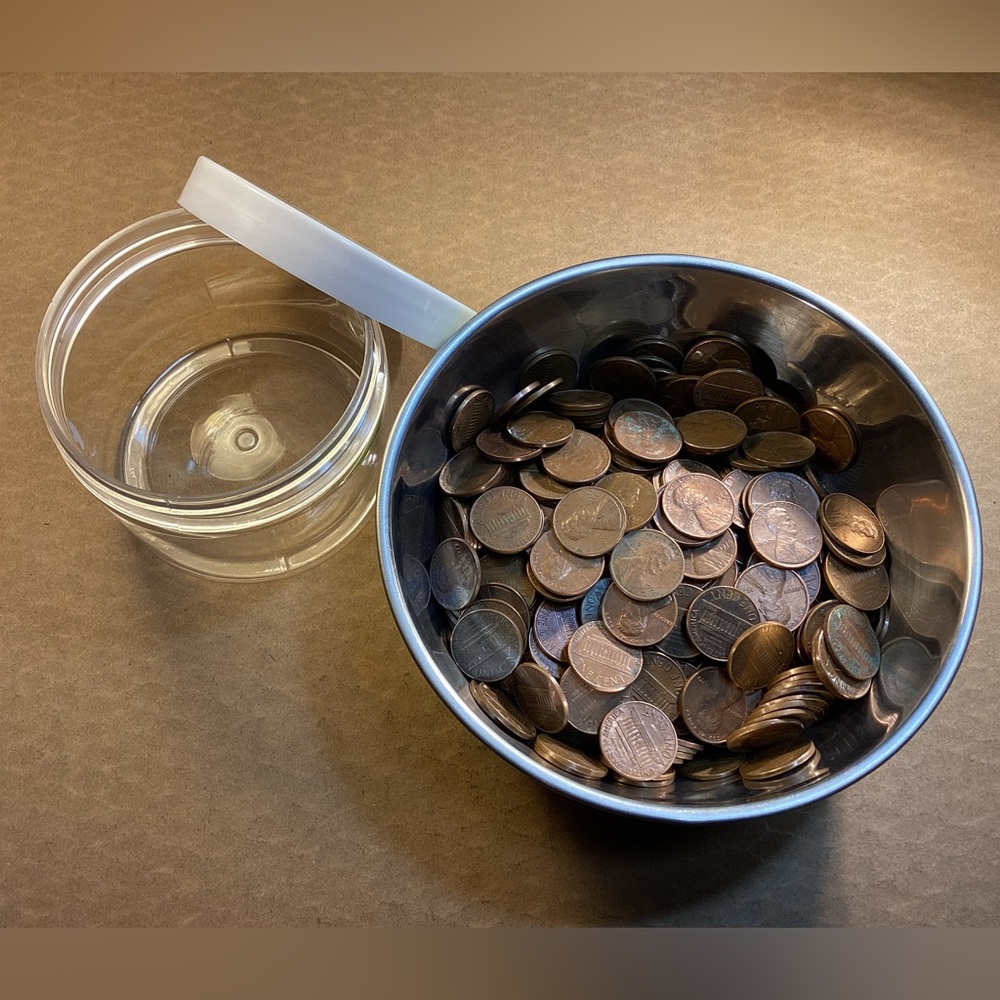 ⚫️ Vintage 2.5 lbs Copper Pennies 😳 + Indian Head - Steel War - Wheat & More 😳 - Picture 3 of 15